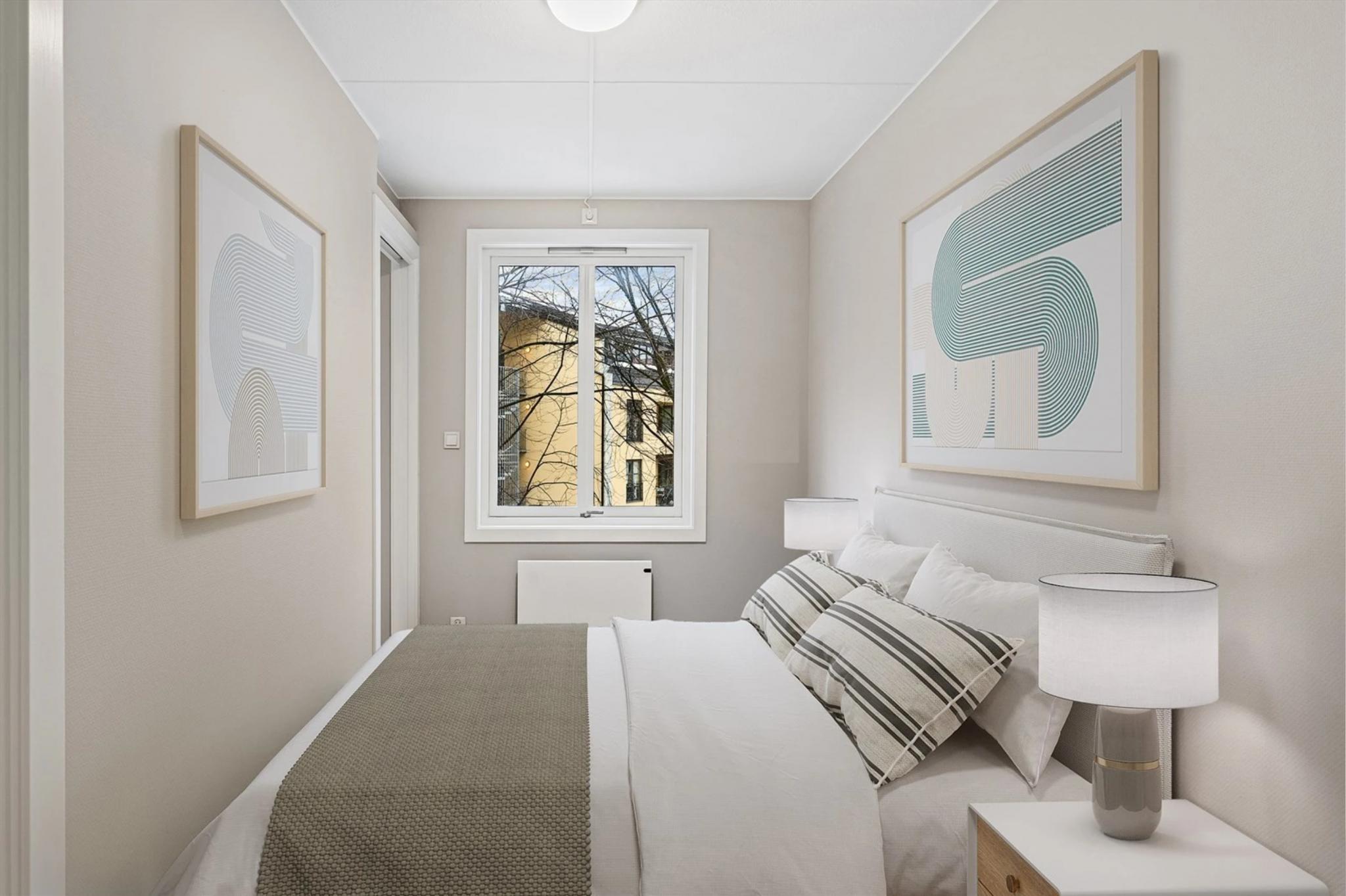 Digital styling av soverom